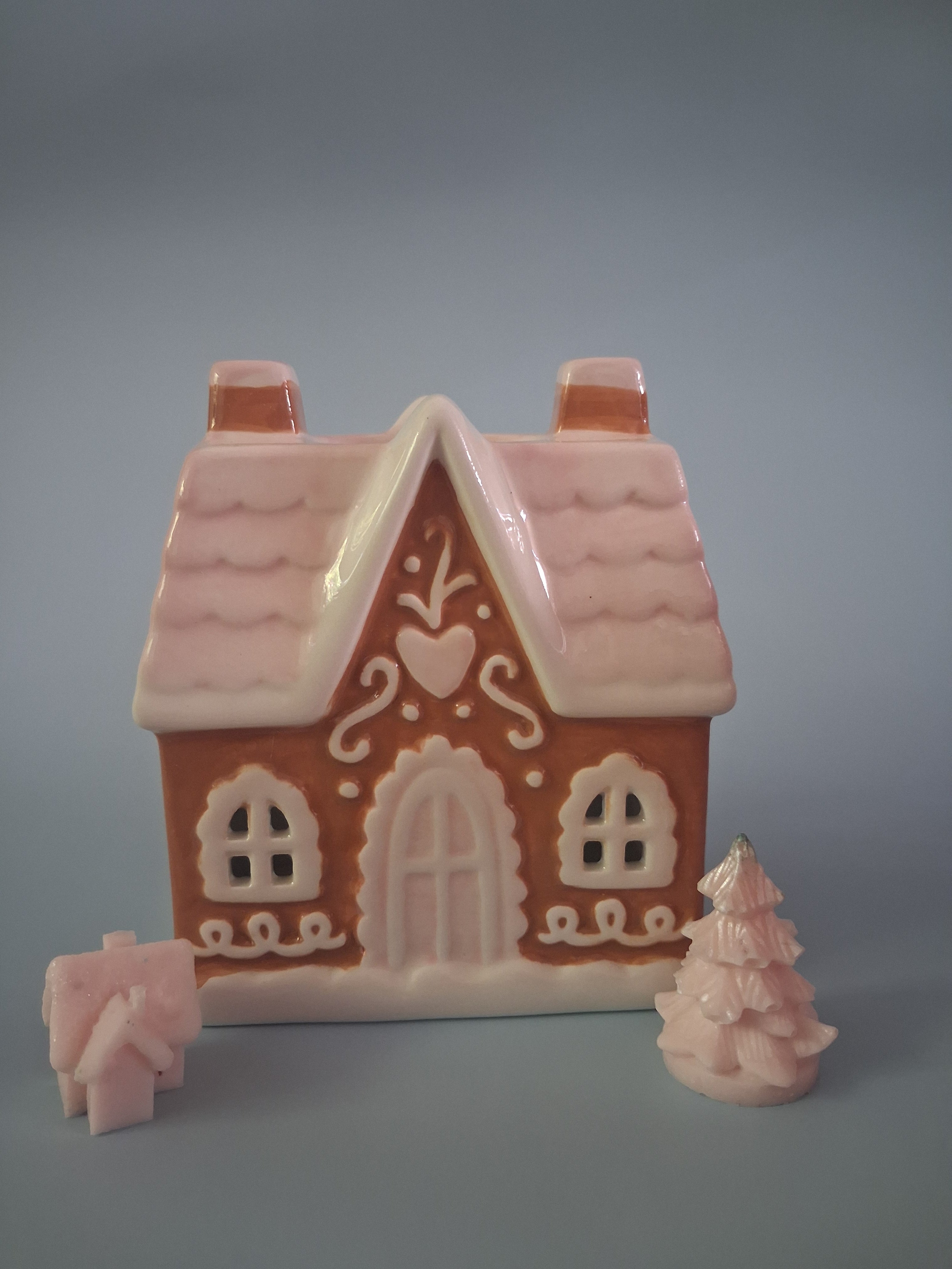 Peperkoekhuisje waxmeltbrander