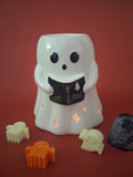 Spookverhalen waxmeltbrander