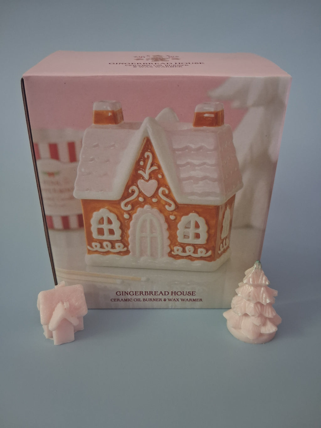 Peperkoekhuisje waxmeltbrander