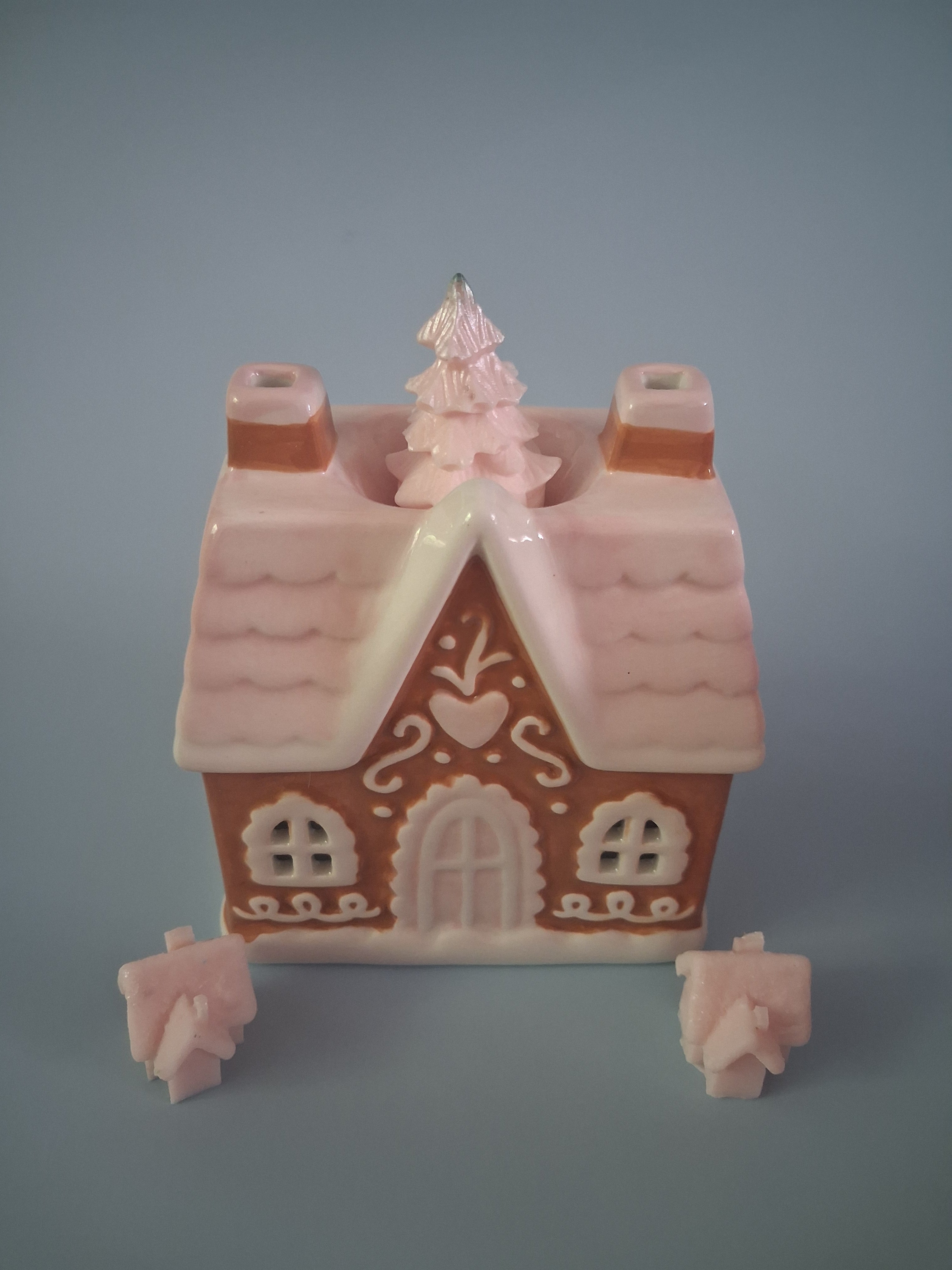 Peperkoekhuisje waxmeltbrander