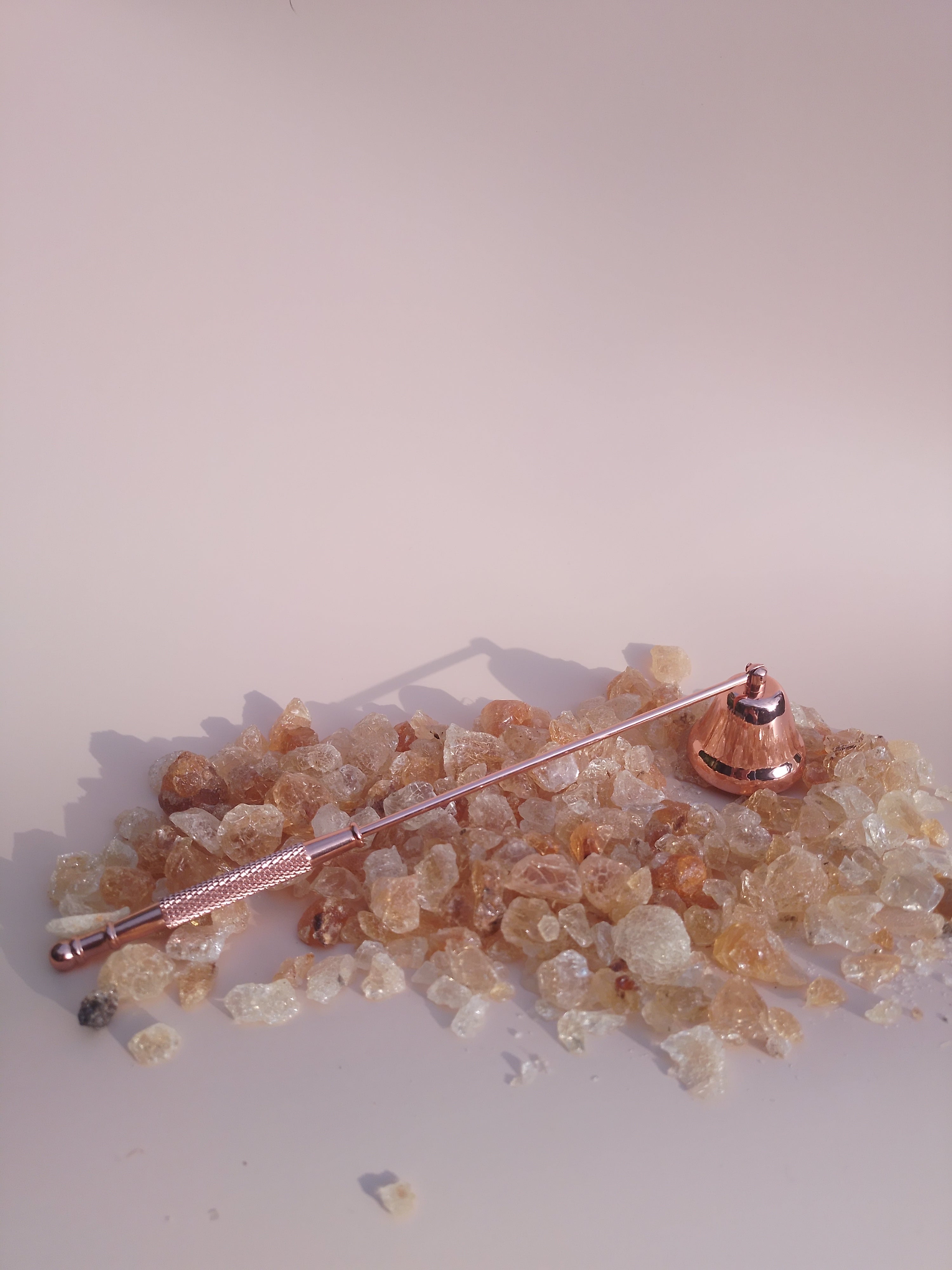 Kaarsendover Roze Goud