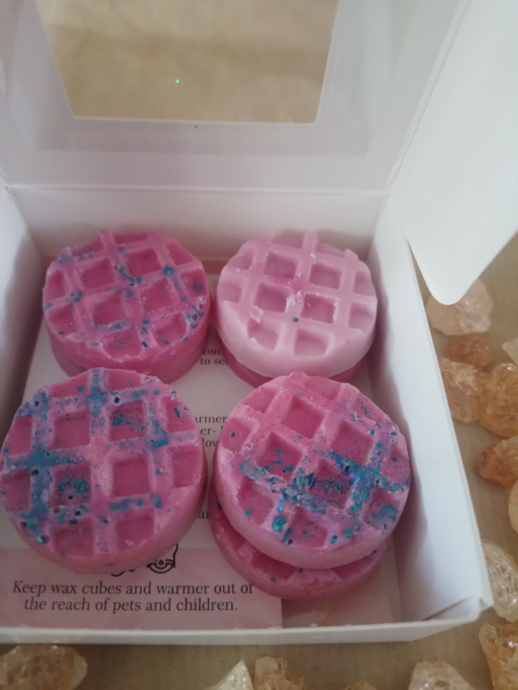 Waxmelts Wafel Roze