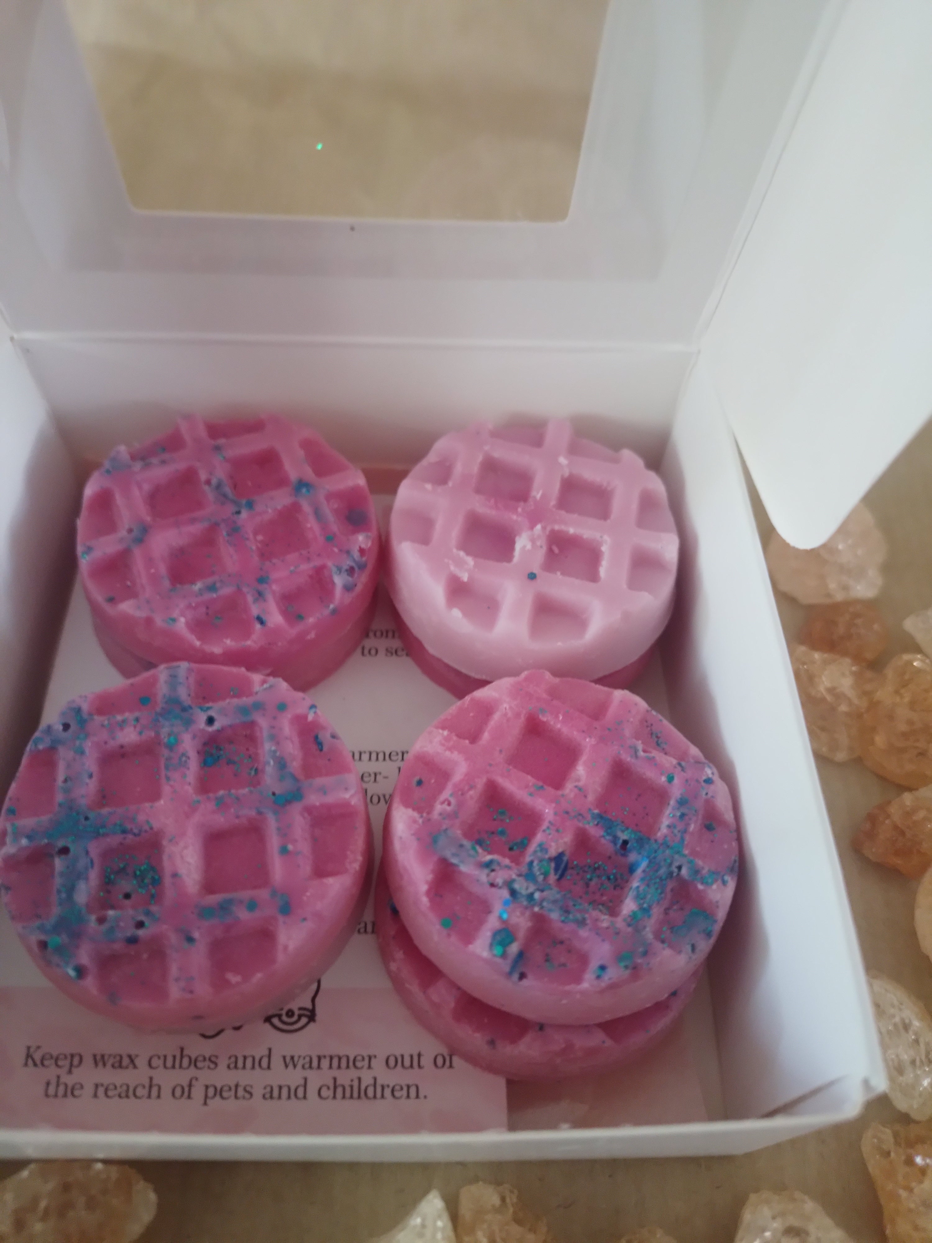 Waxmelts Wafel Roze