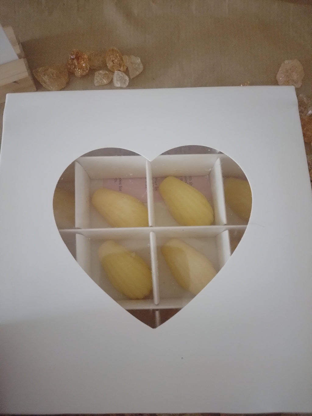 Waxmelts Madeleines Amber Noir