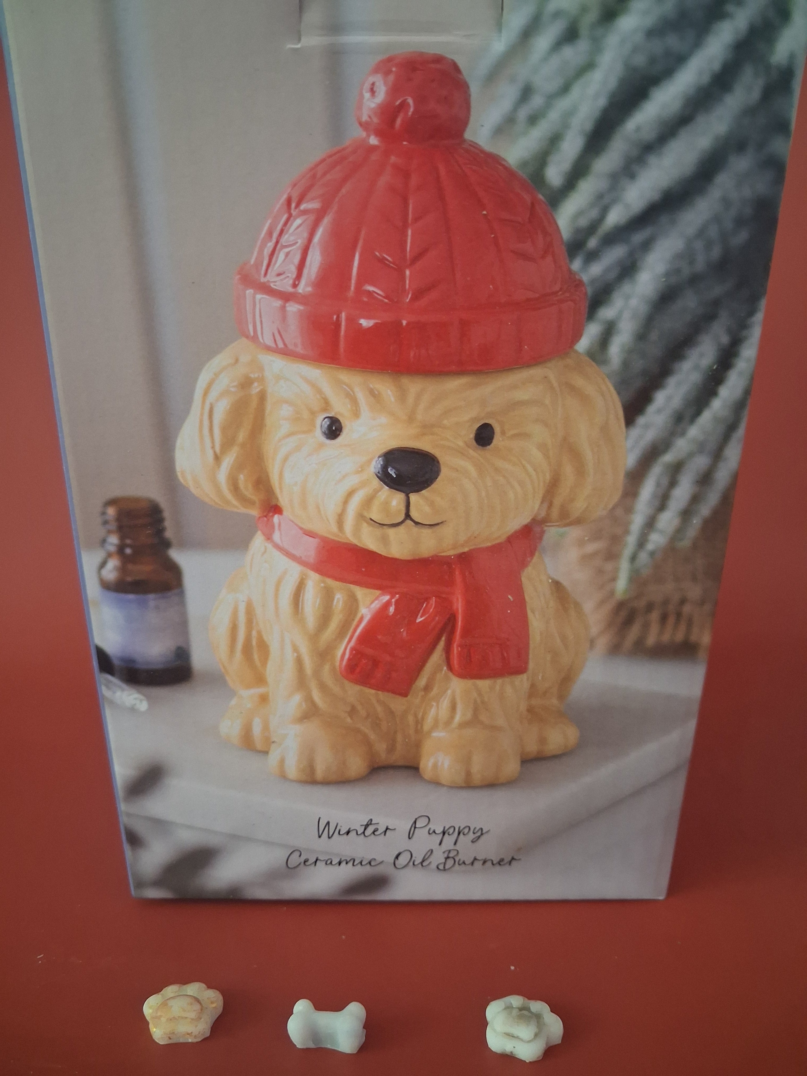 Winter Puppy waxmeltbrander
