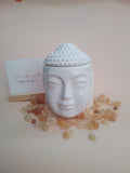 Luxe Keramische Geurbrander "Zen Buddha" – Wit
