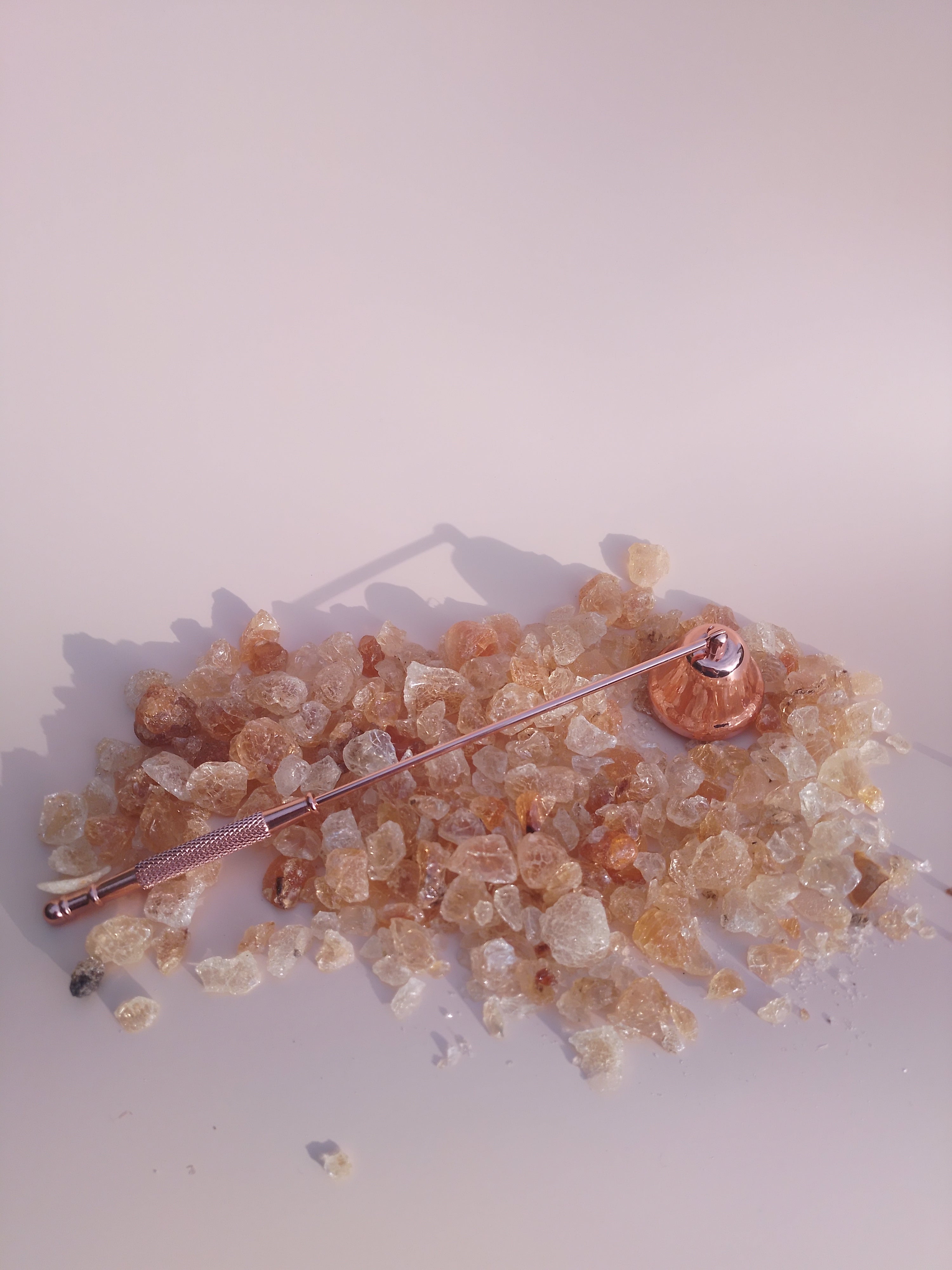 Kaarsendover Roze Goud