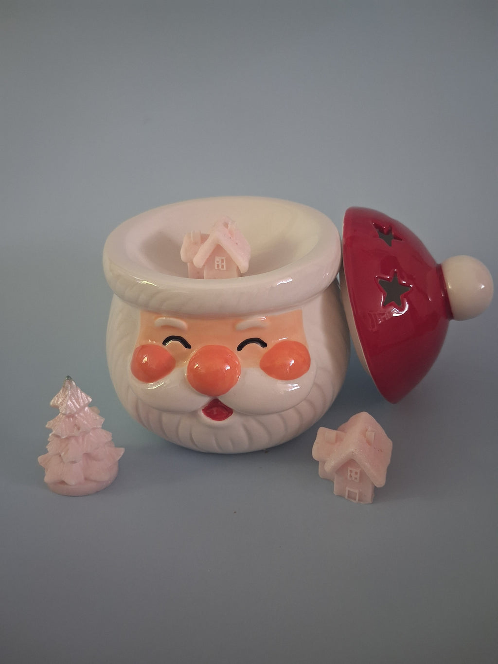 Vrolijke Kerstman waxmeltbrander