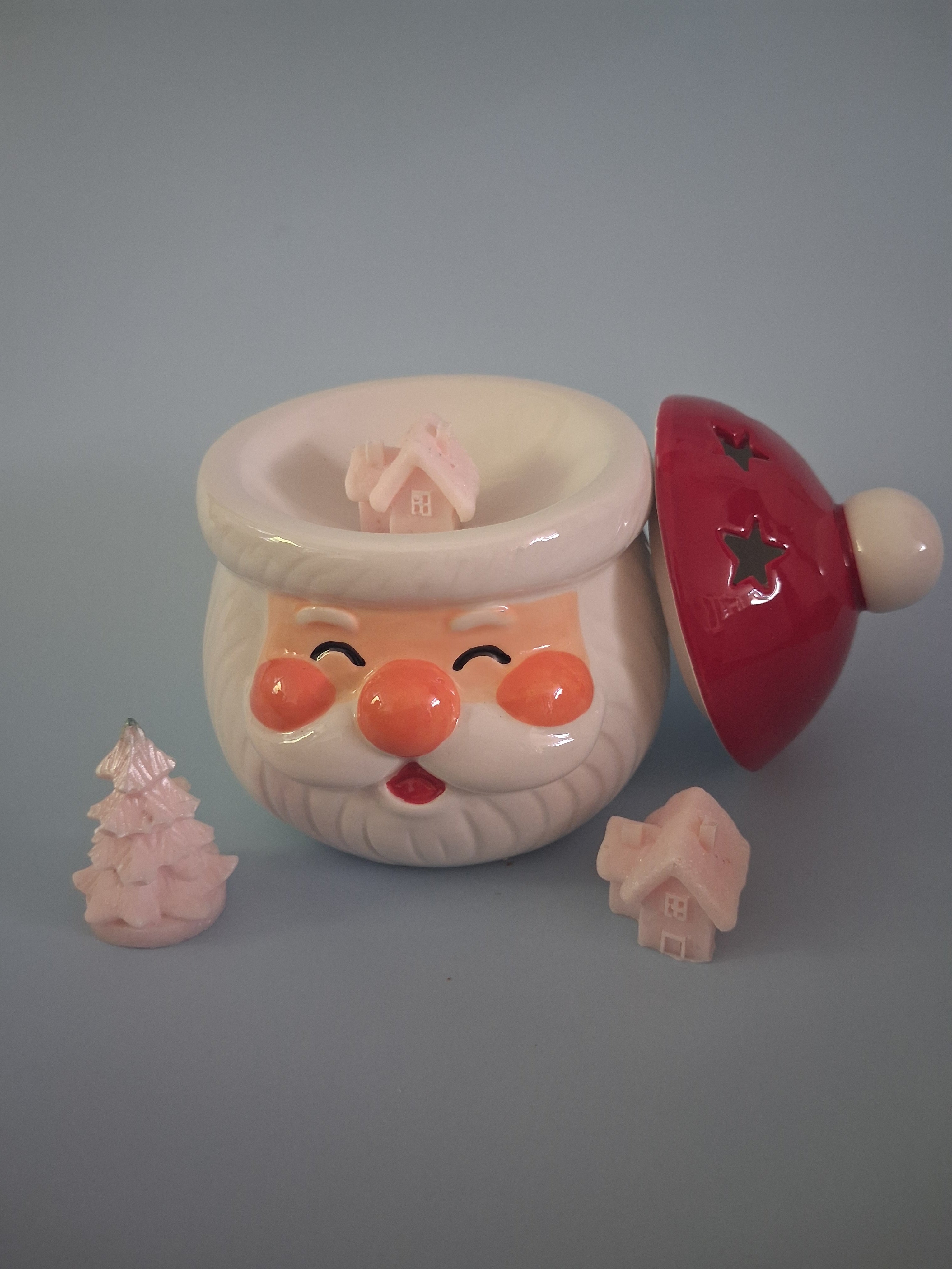 Vrolijke Kerstman waxmeltbrander